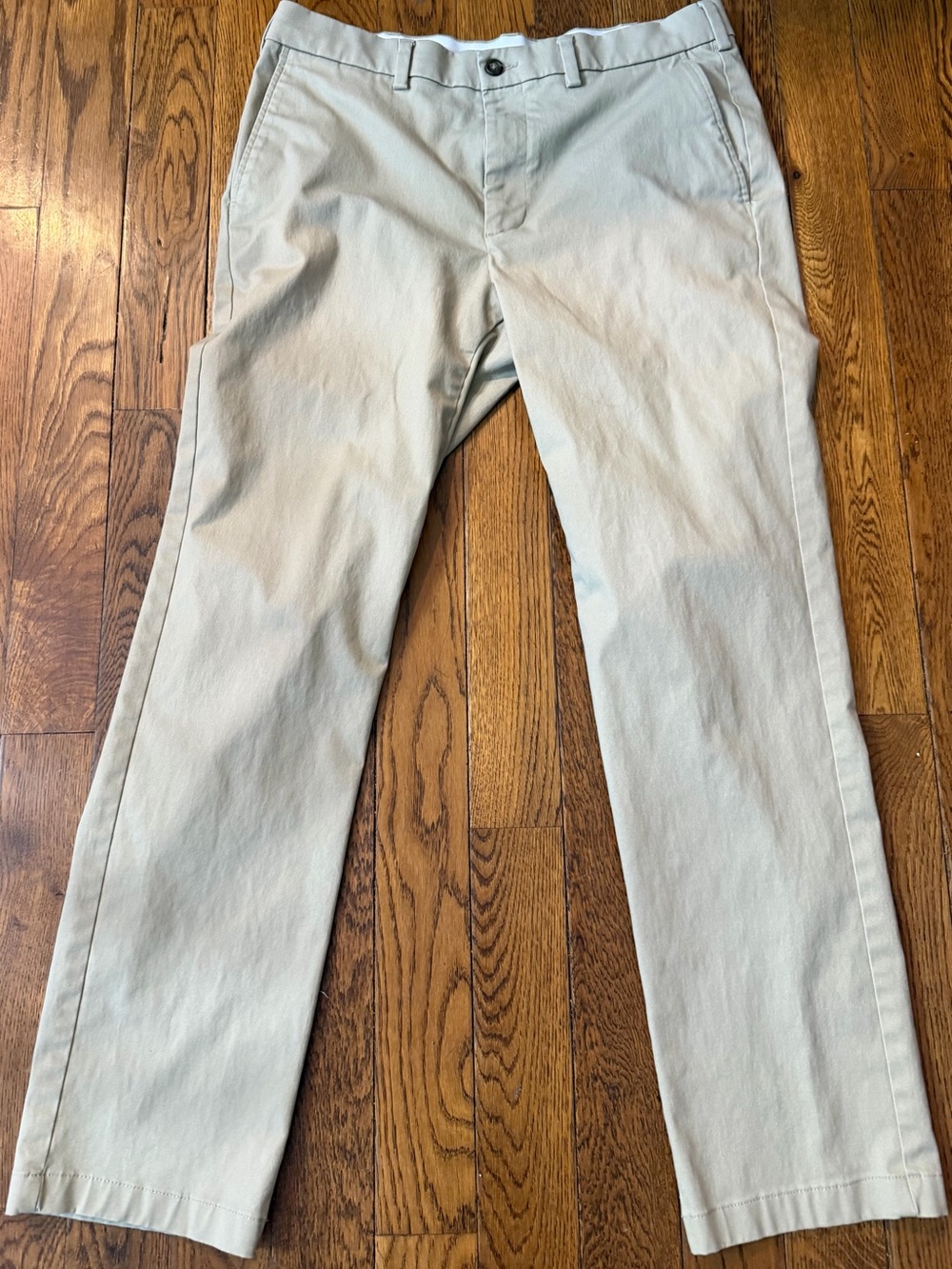 George Men's Light Khaki Chino Pants